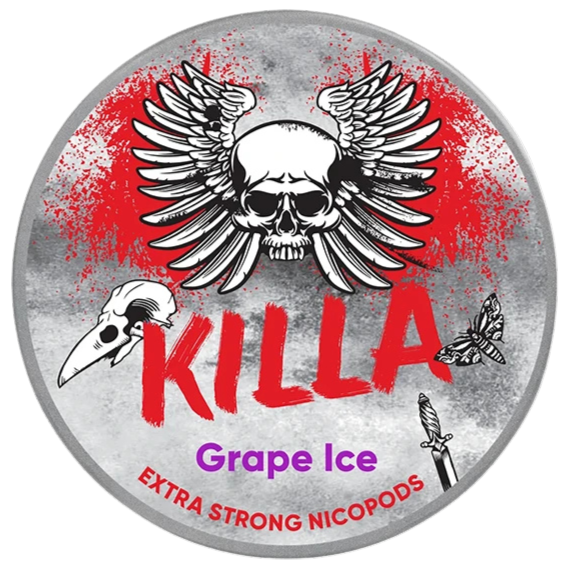 KILLA - Grape Ice: 12.8mg